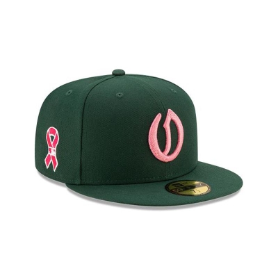 Oakland Athletics Gorra | New Era MLB Mother's Day 59fifty Fitted Cap Mexico - Verdes